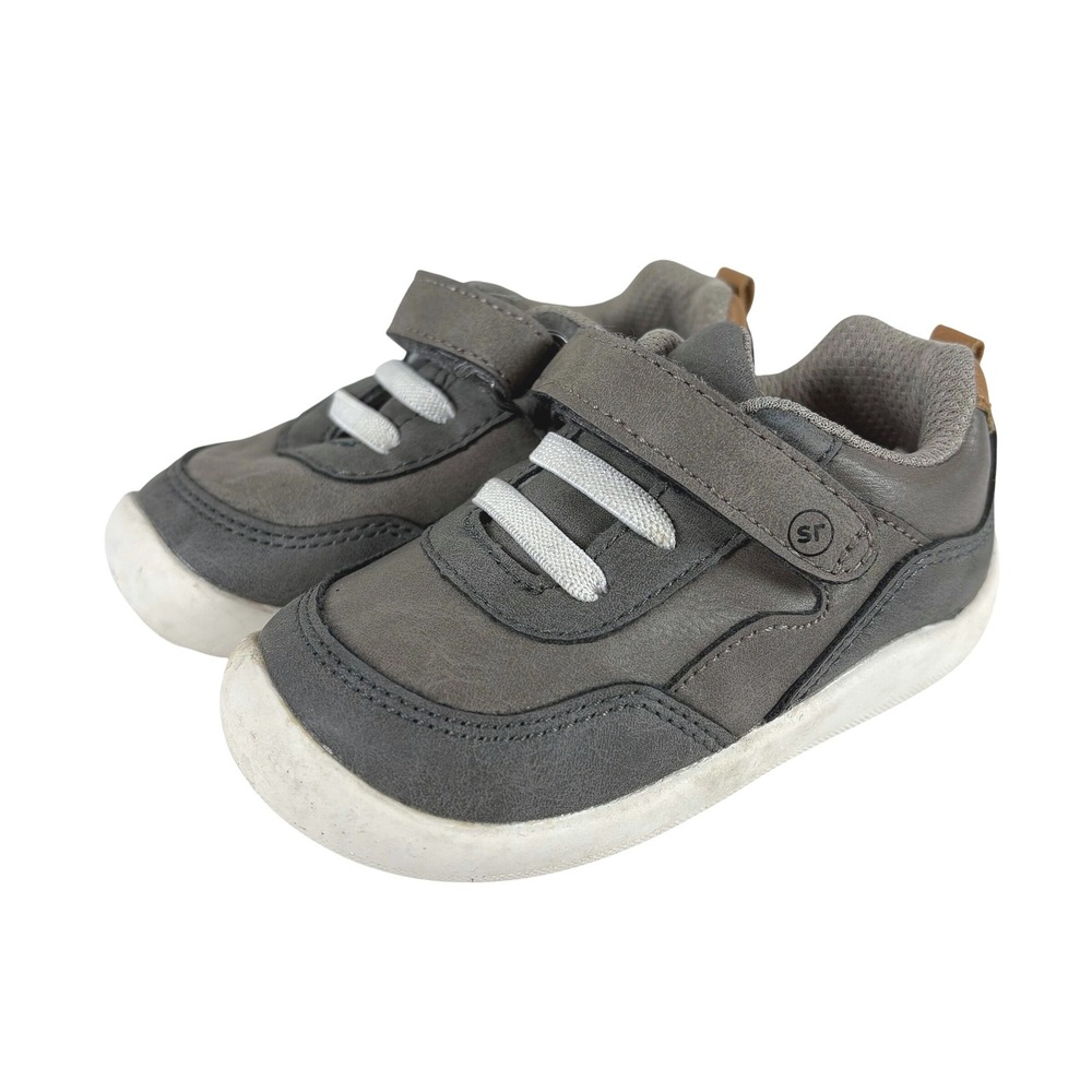 Stride Rite 360 Nick Boys Toddler Shoes Gray Sneakers TB008802 Size 6M Wide Fit
